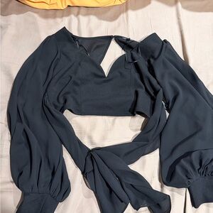 Elegant Black Women's Top